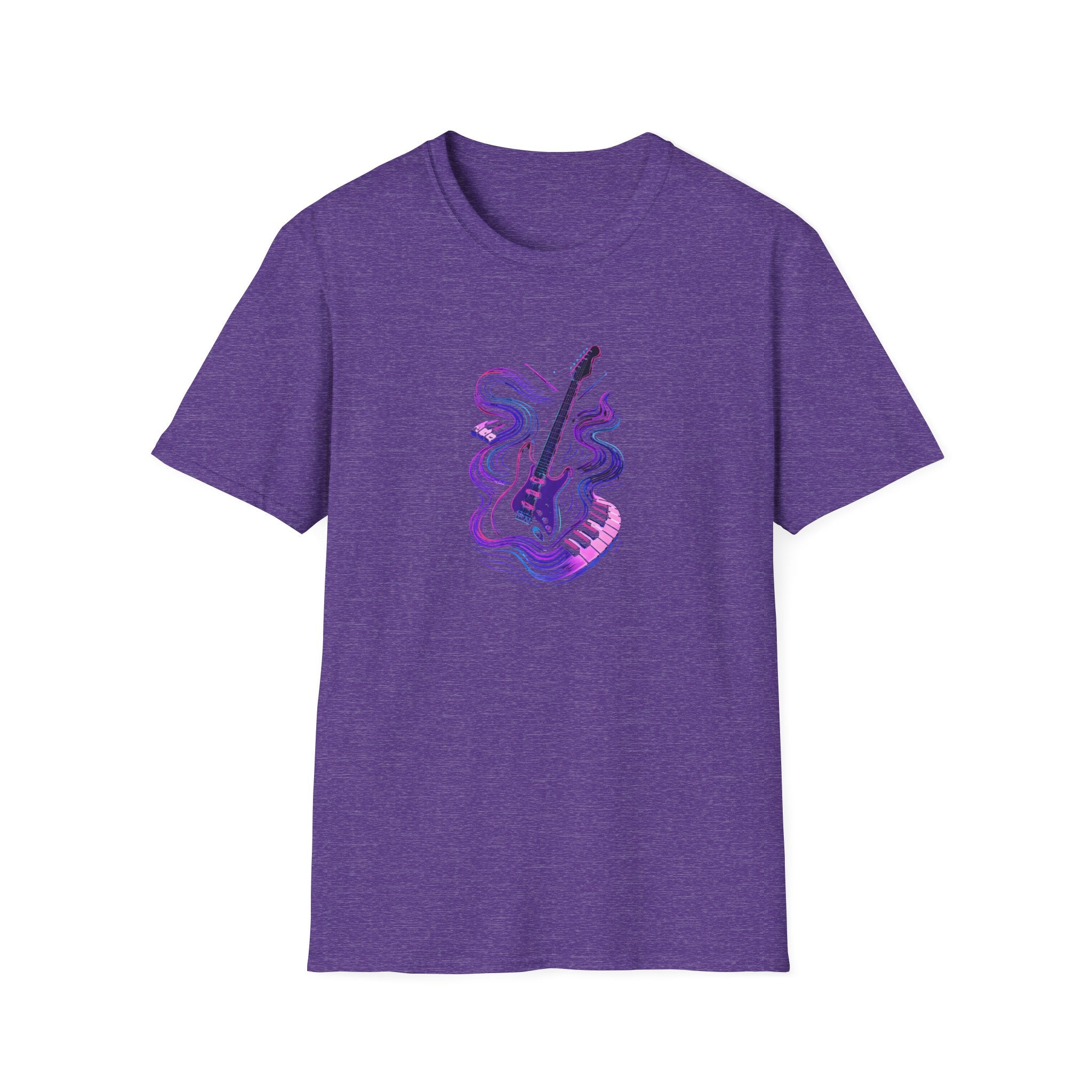 Neon Electric Guitar T-Shirt
