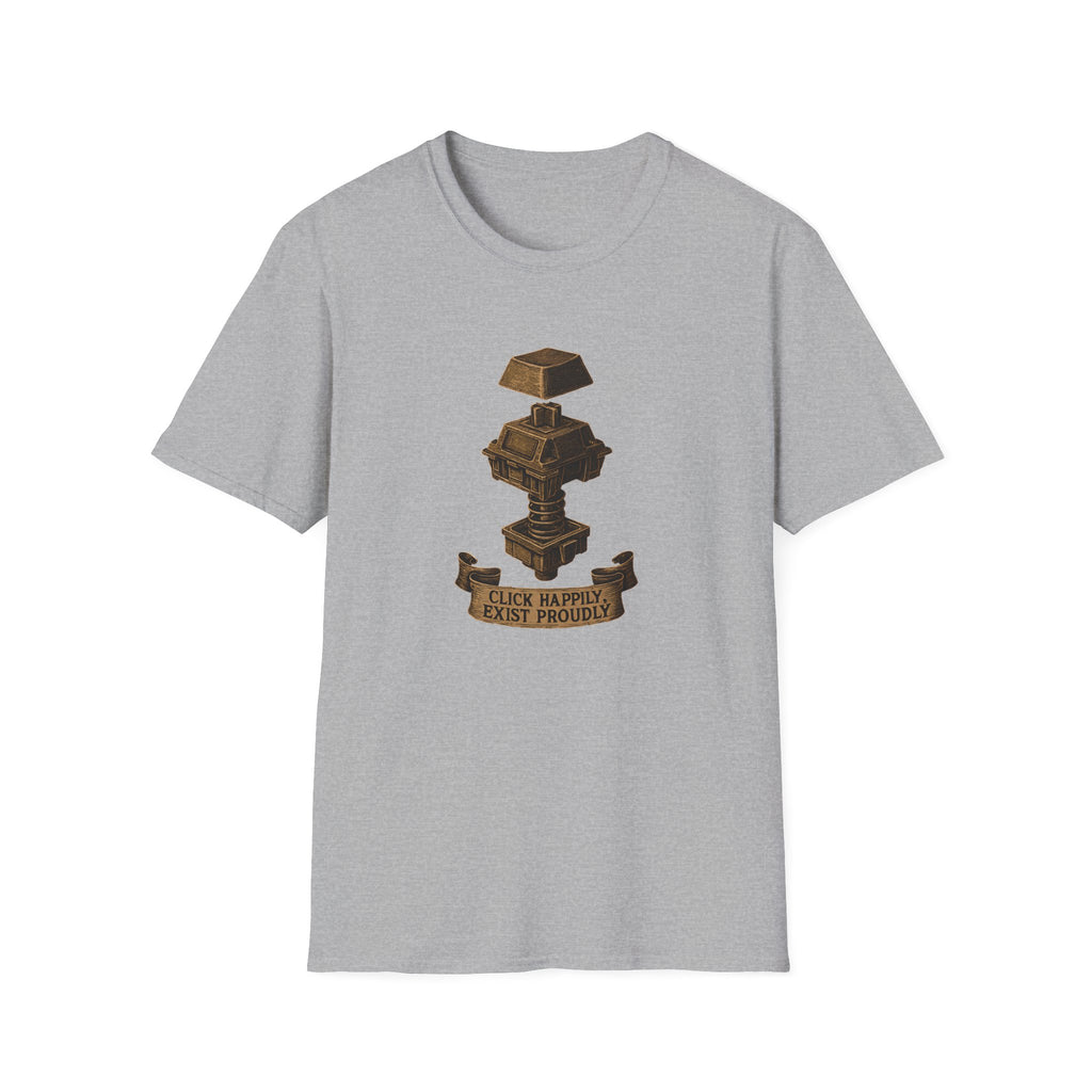 Spring-loaded mechanical sculpture T-Shirt