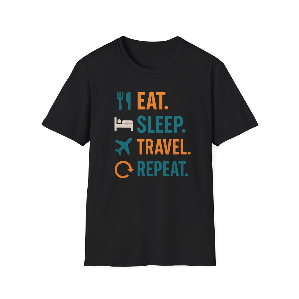 Eat Sleep Travel Repeat T-Shirt