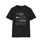 Eat Sleep Travel Repeat T-Shirt