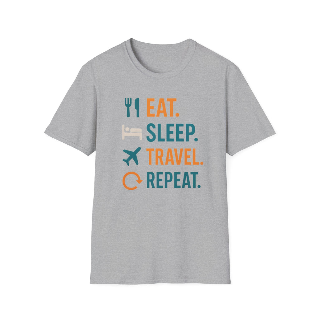 Eat Sleep Travel Repeat T-Shirt