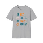 Eat Sleep Travel Repeat T-Shirt