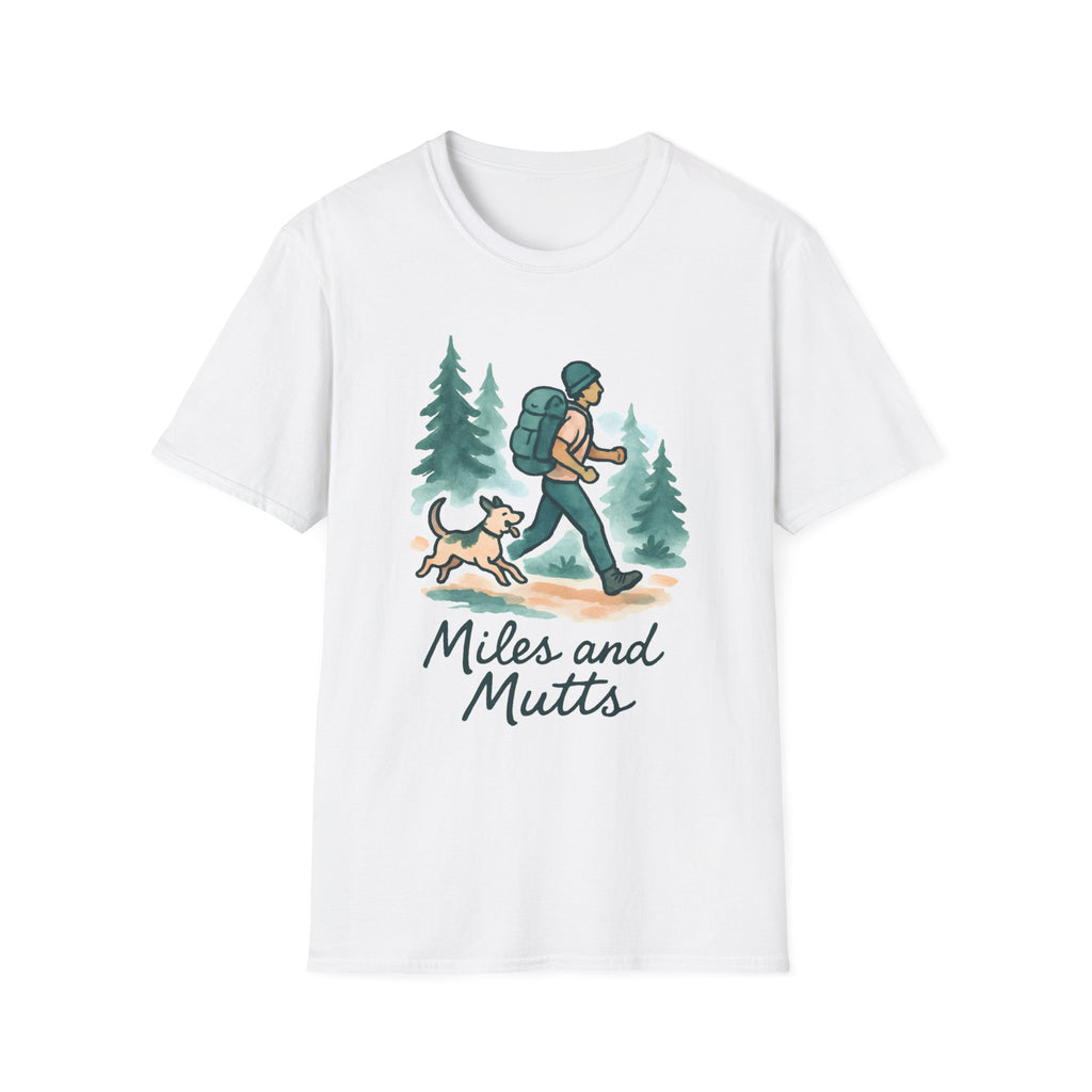 Hiker and Dog Trek T-Shirt
