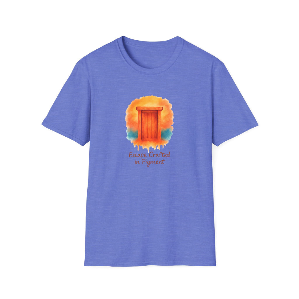 Wooden Door Illustration T-Shirt