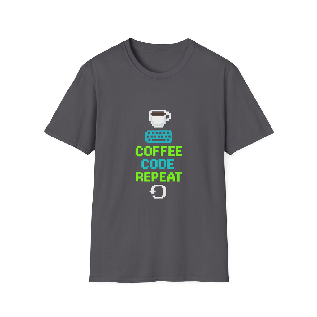Coffee Code Repeat T-Shirt