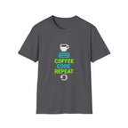 Coffee Code Repeat T-Shirt
