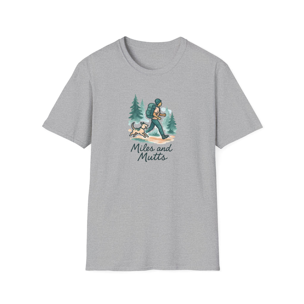 Hiker and Dog Trek T-Shirt
