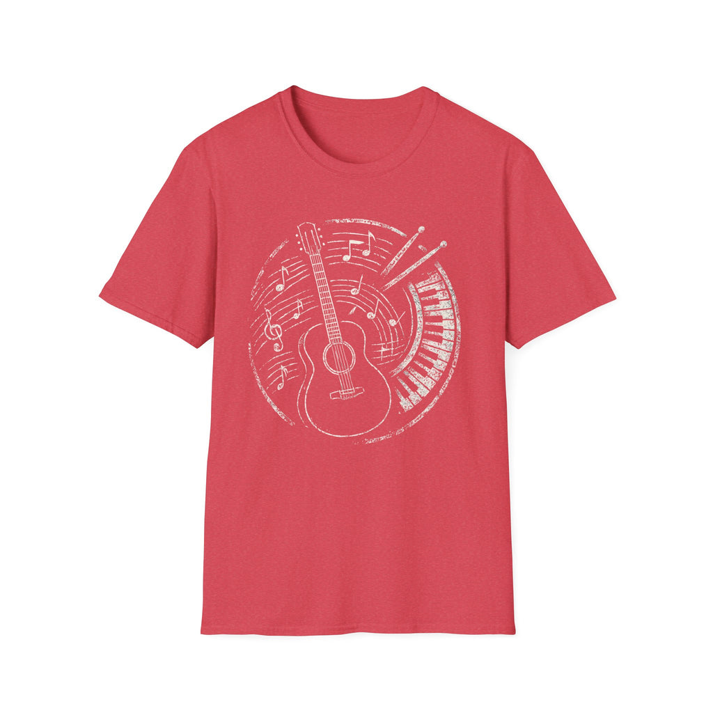Musical Guitar Emblem T-Shirt
