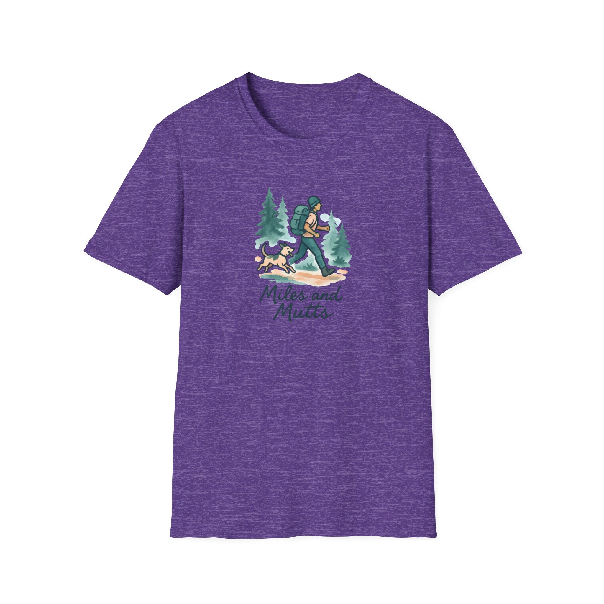 Hiker and Dog Trek T-Shirt