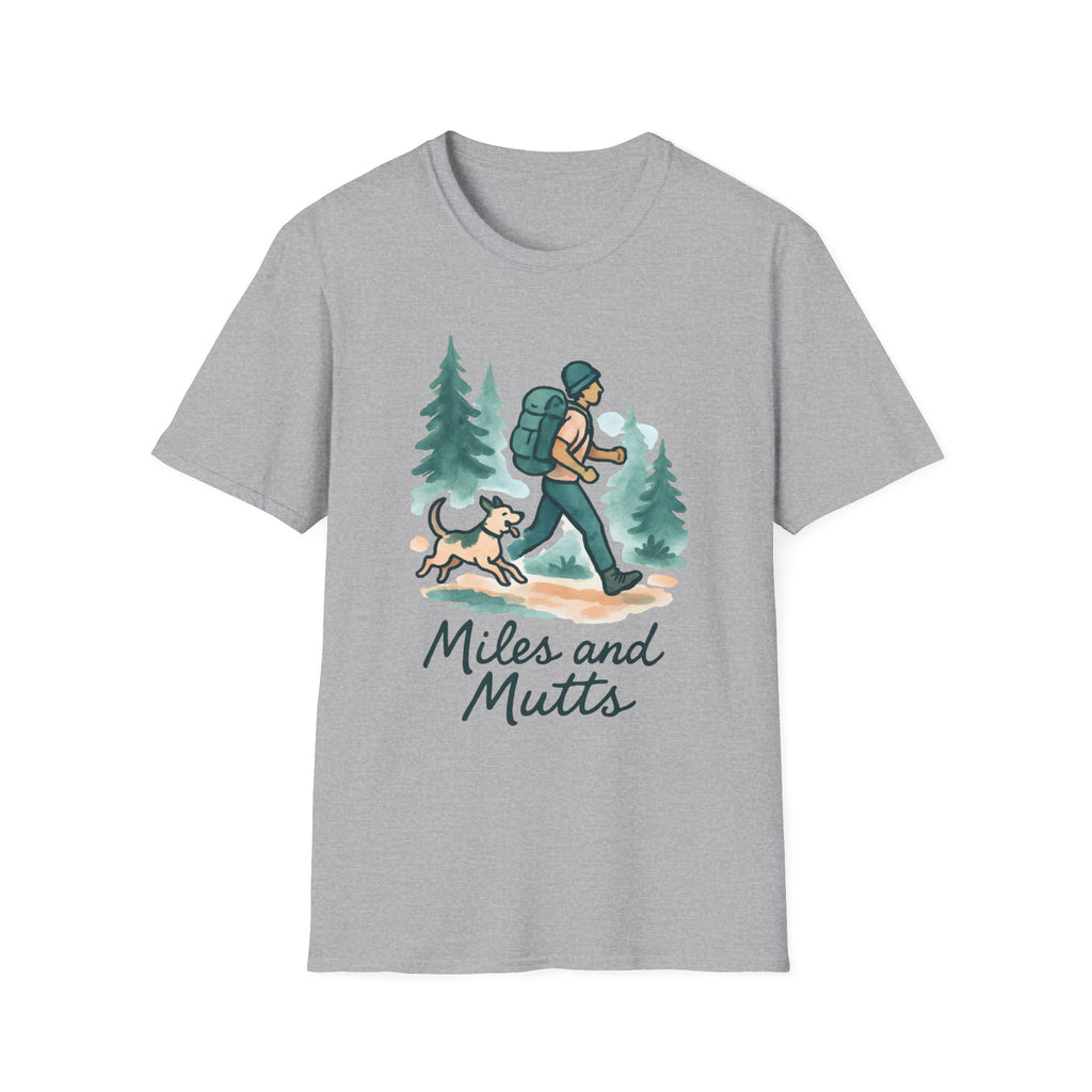 Hiker and Dog Trek T-Shirt