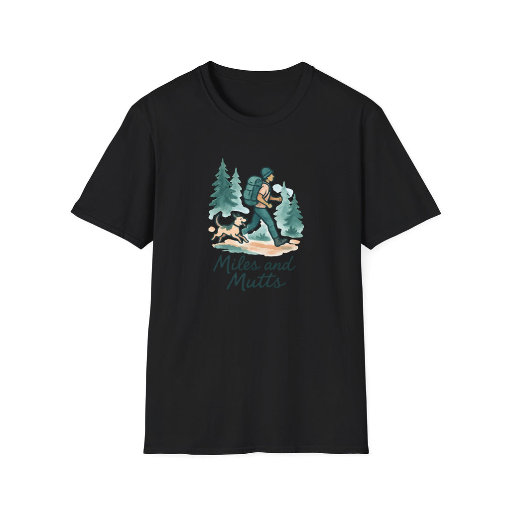Hiker and Dog Trek T-Shirt