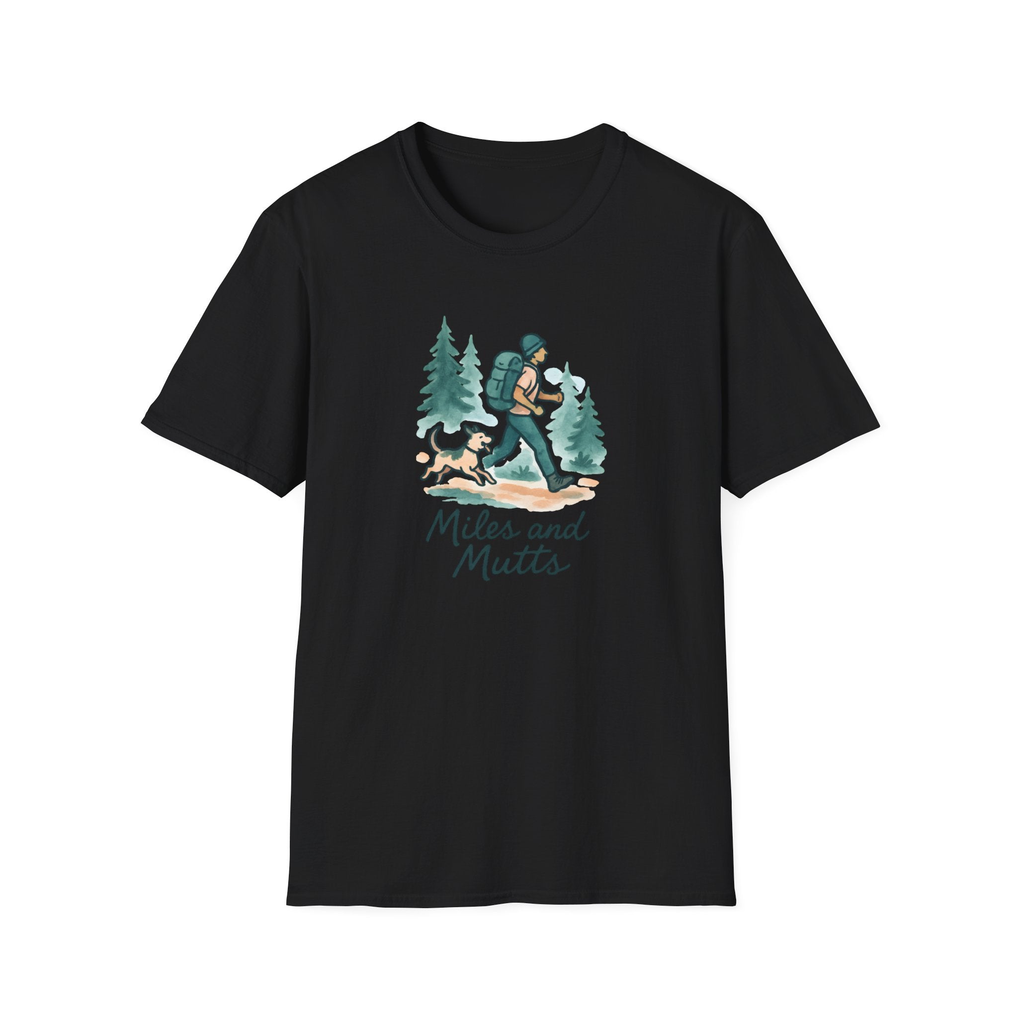 Hiker and Dog Trek T-Shirt