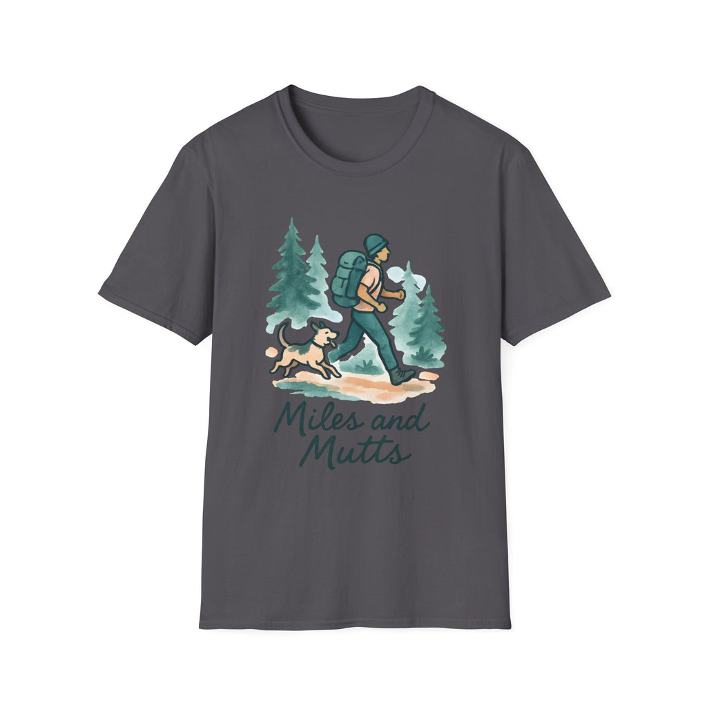 Hiker and Dog Trek T-Shirt