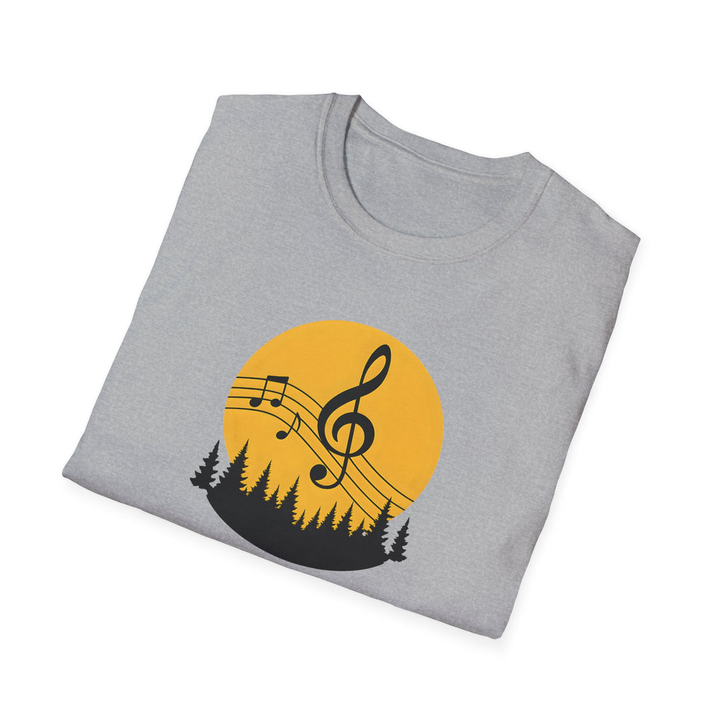 Treble Clef Sunset T-Shirt