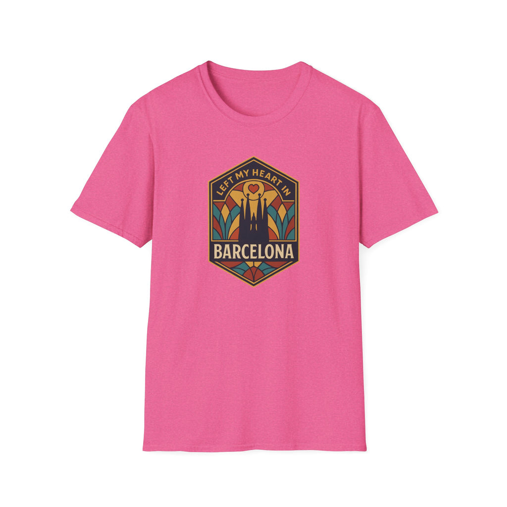 Barcelona Heart Badge T-Shirt