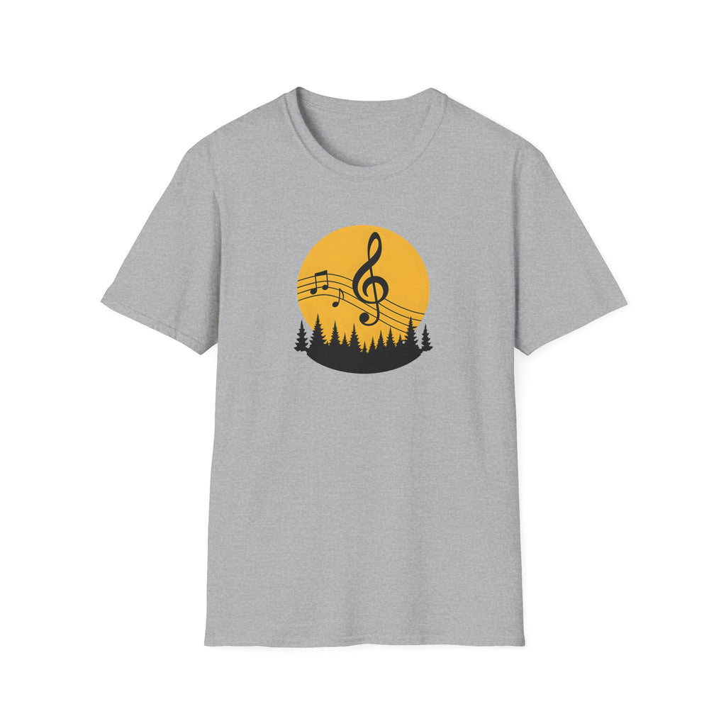 Treble Clef Sunset T-Shirt