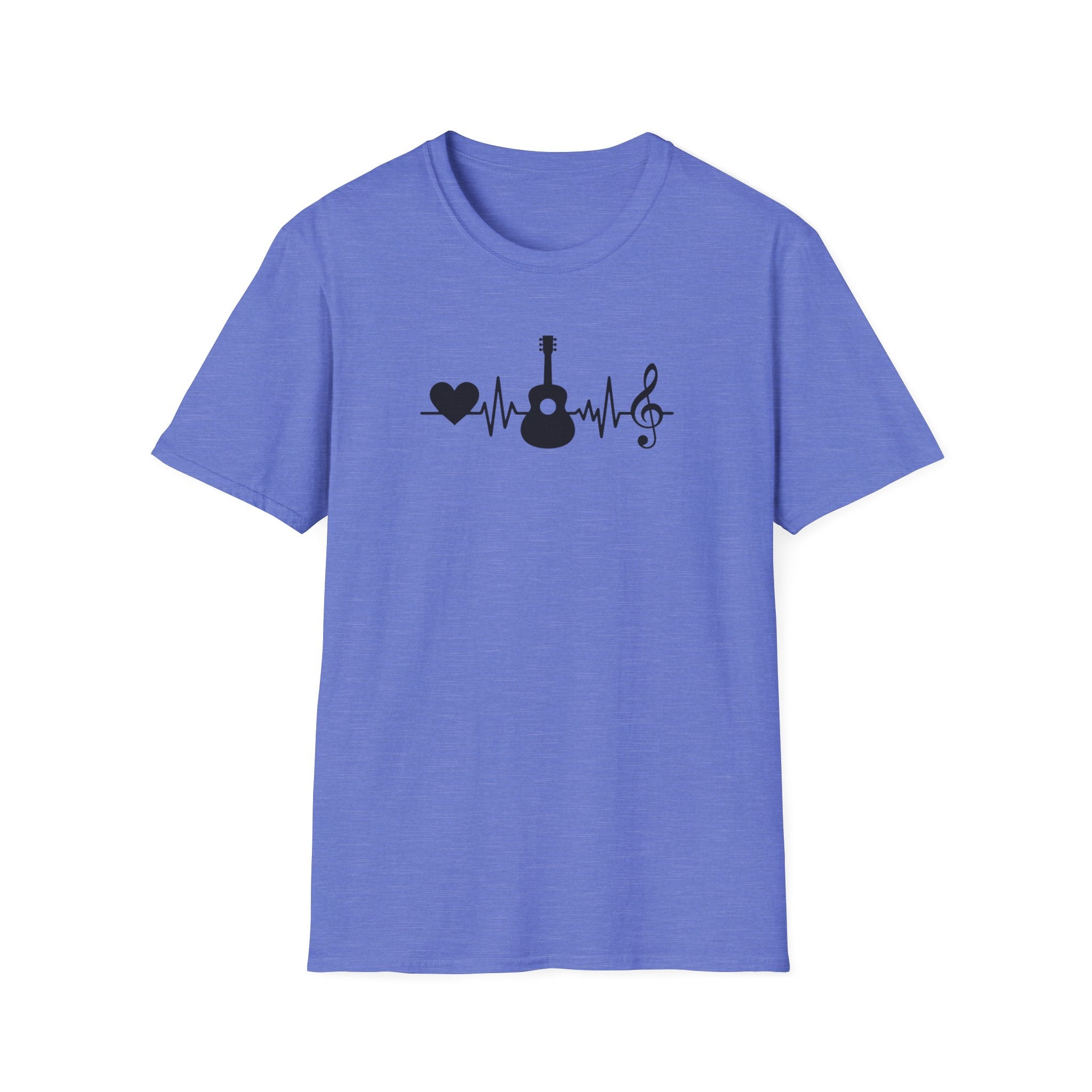 Heartbeat Guitar Music T-Shirt