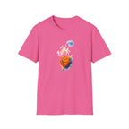 Watercolor basketball scene T-Shirt