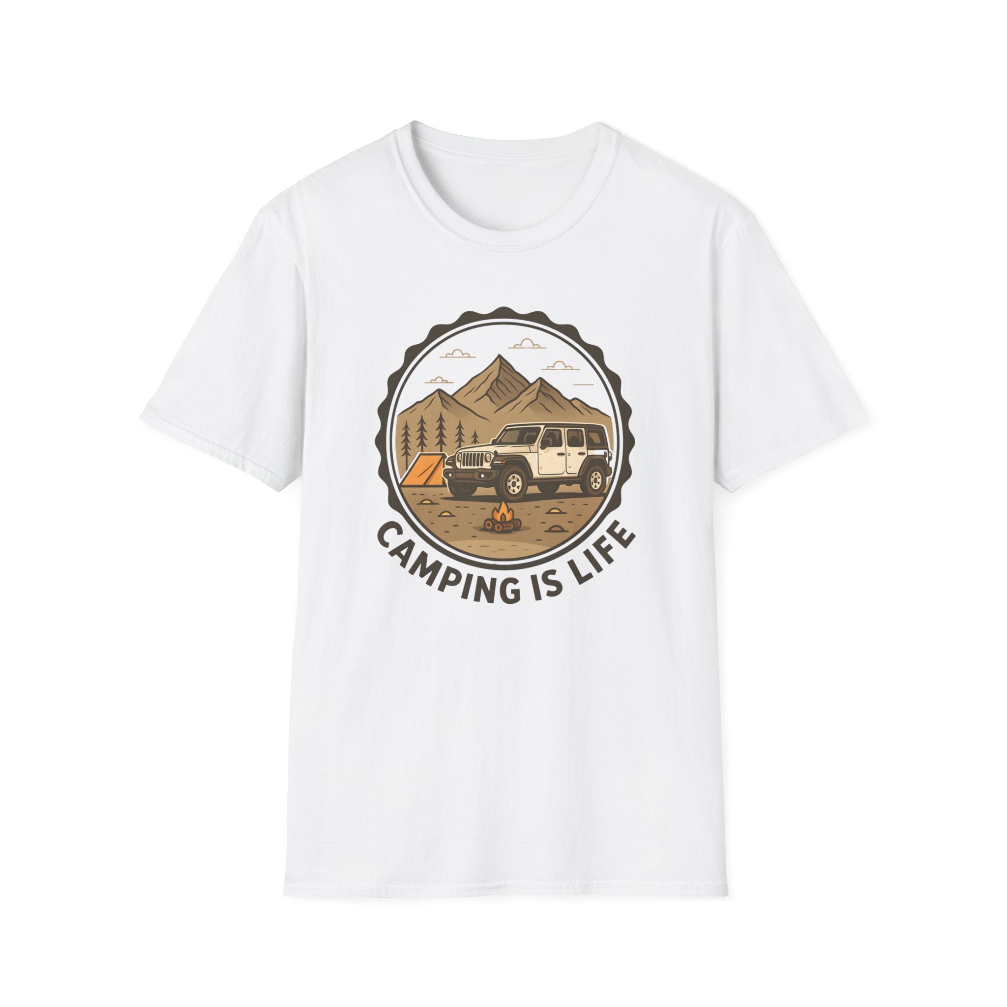 Camping in the Mountains T-Shirt
