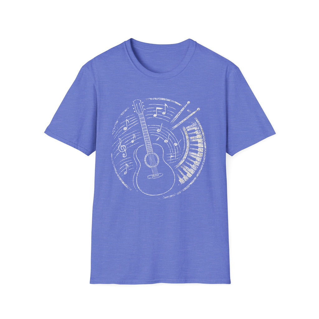 Musical Guitar Emblem T-Shirt
