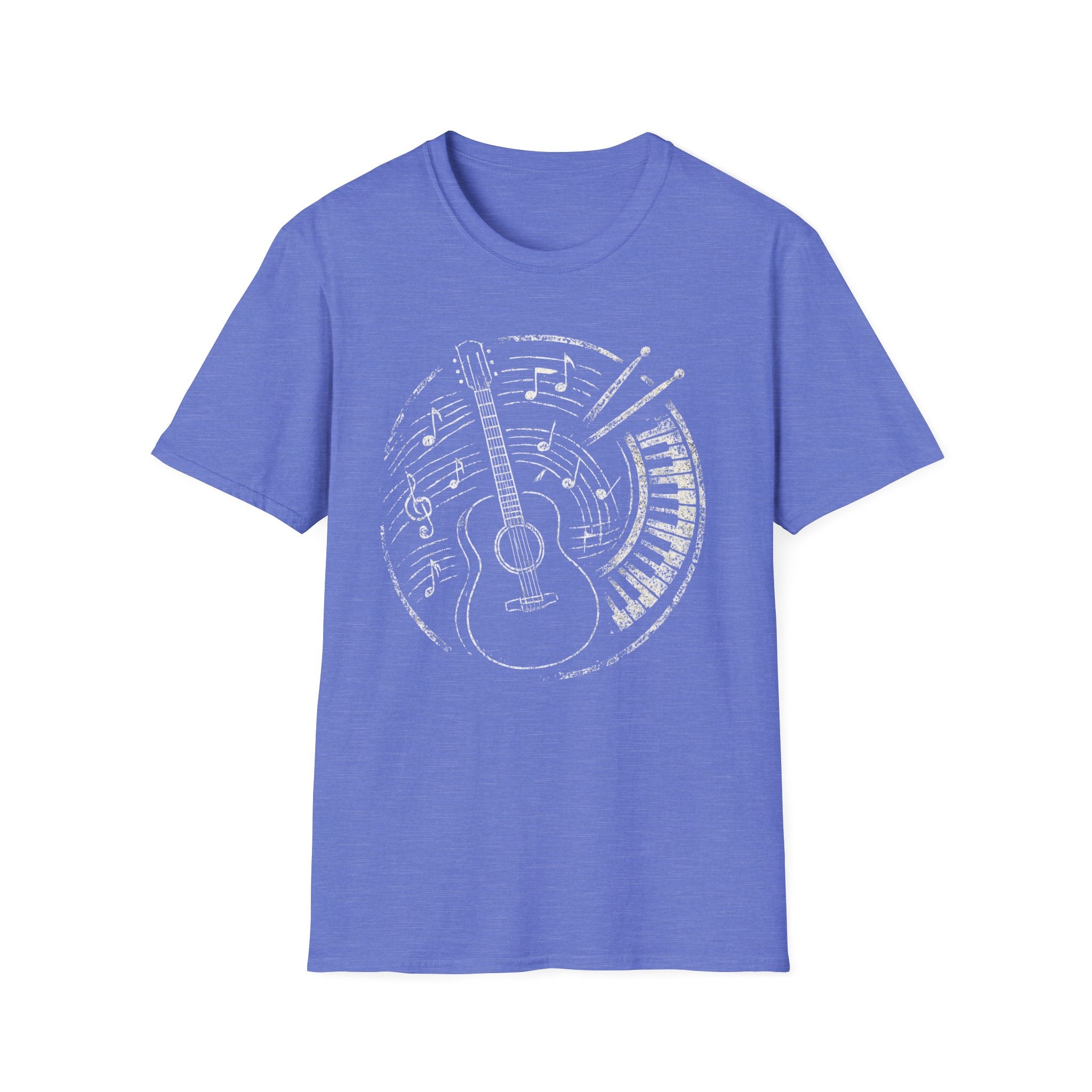 Musical Guitar Emblem T-Shirt