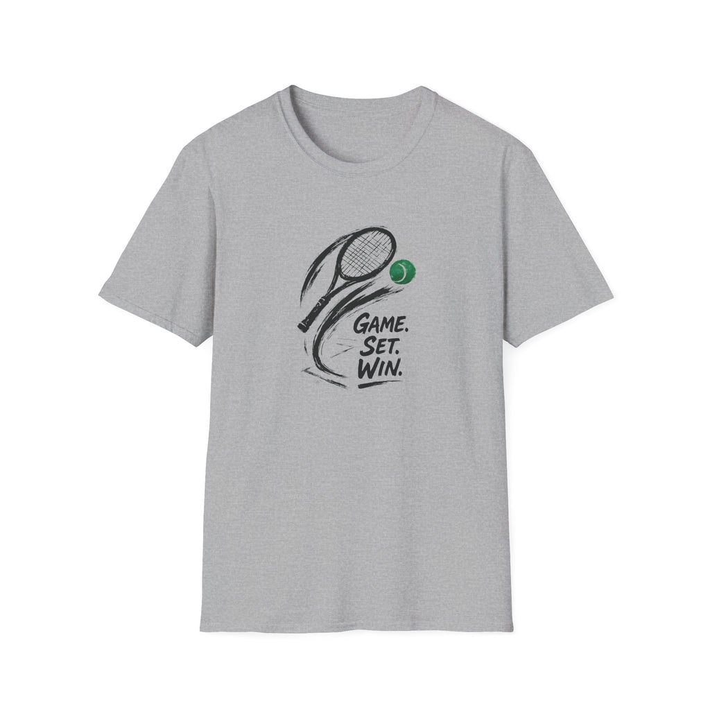 Tennis Game Set Win T-Shirt