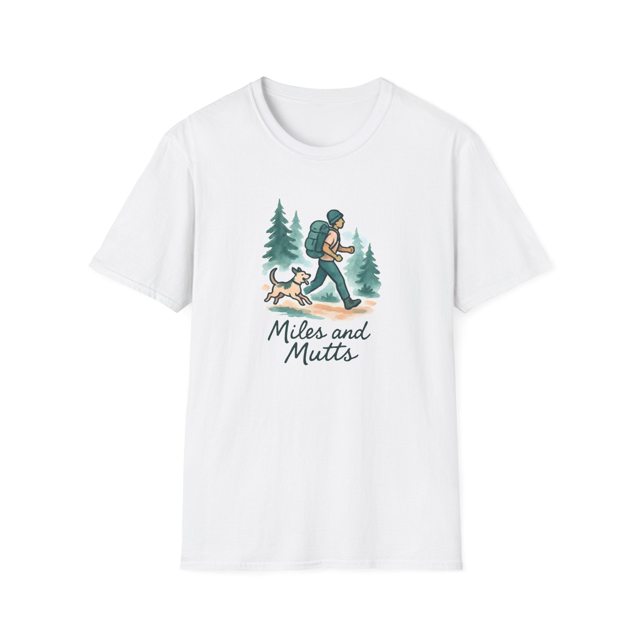 Hiker and Dog Trek T-Shirt