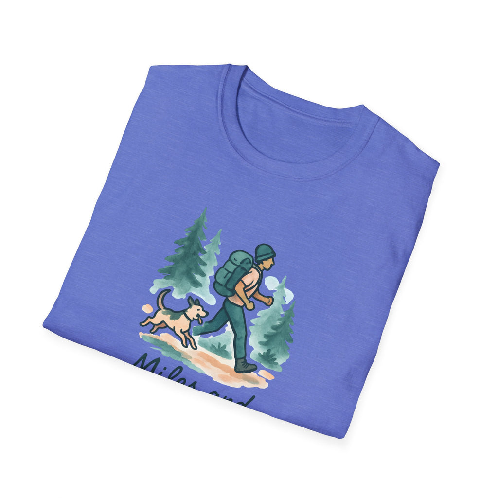Hiker and Dog Trek T-Shirt