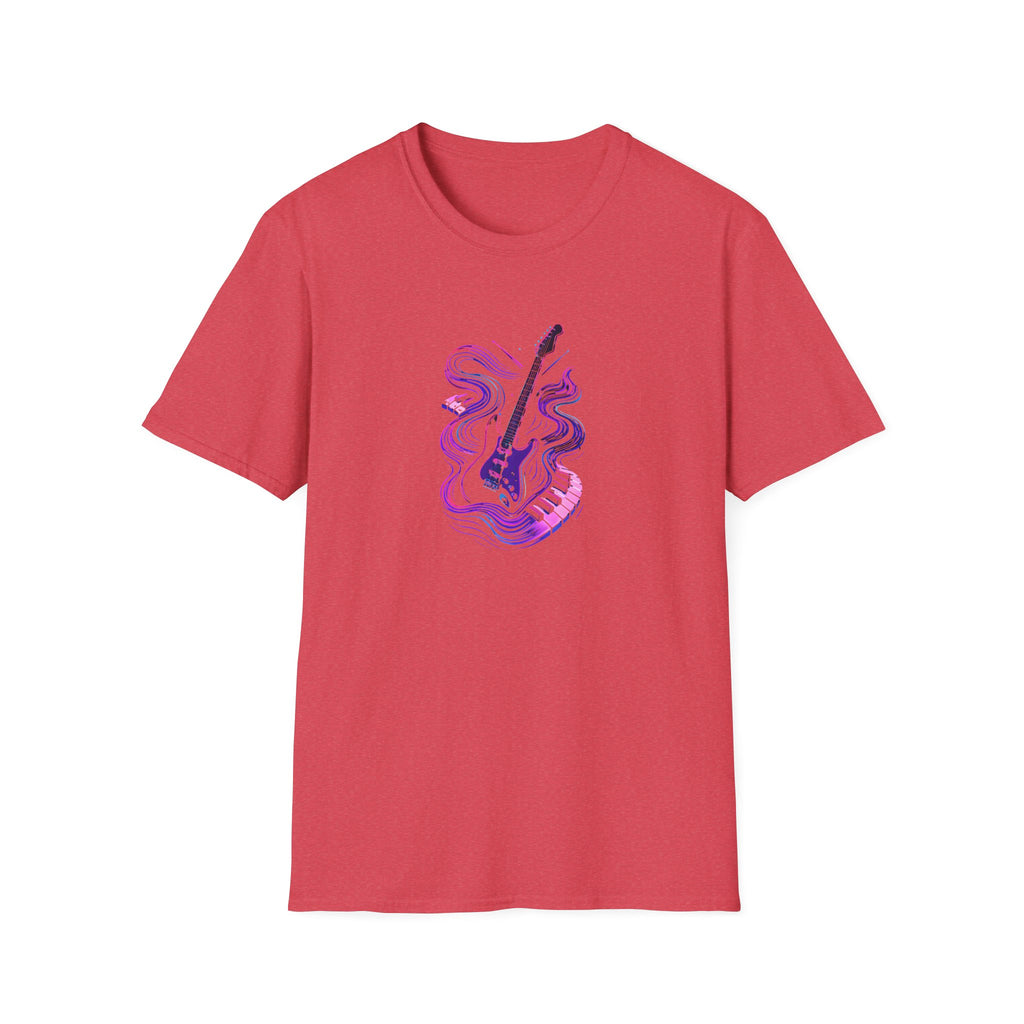 Neon Electric Guitar T-Shirt