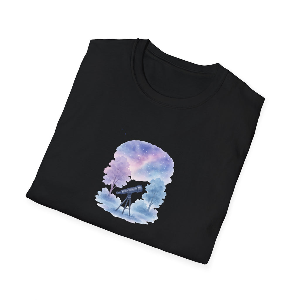 Starry Night Telescope T-Shirt