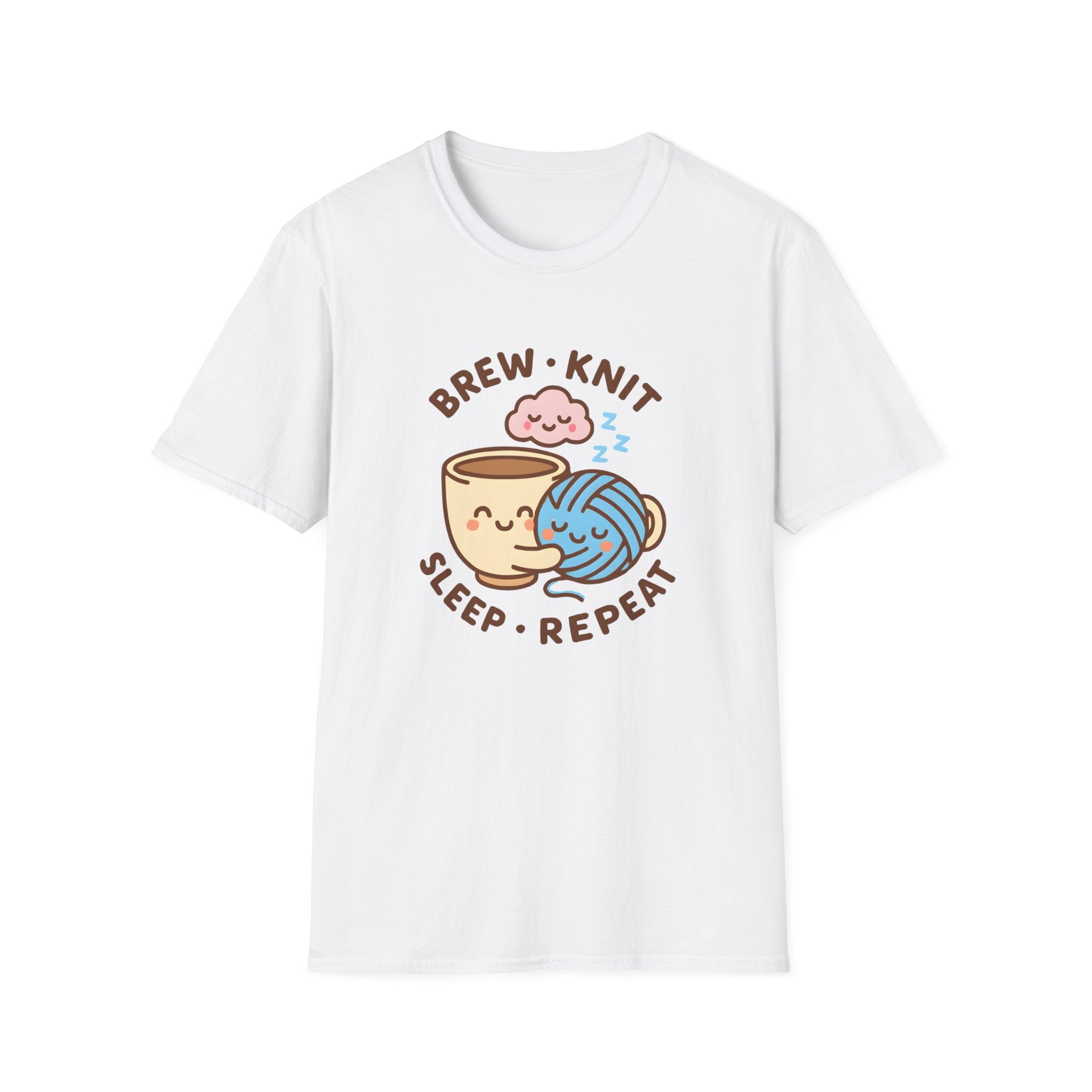 Brew Knit Sleep Repeat T-Shirt