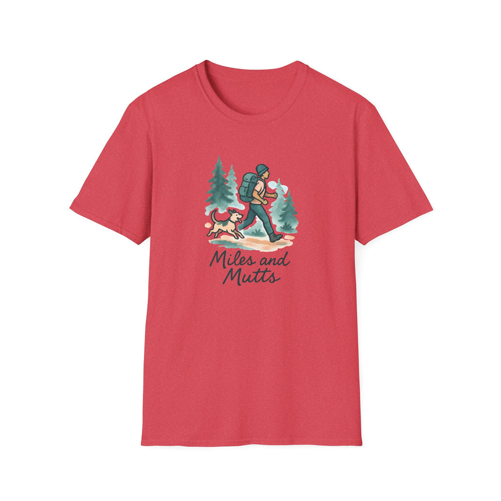 Hiker and Dog Trek T-Shirt