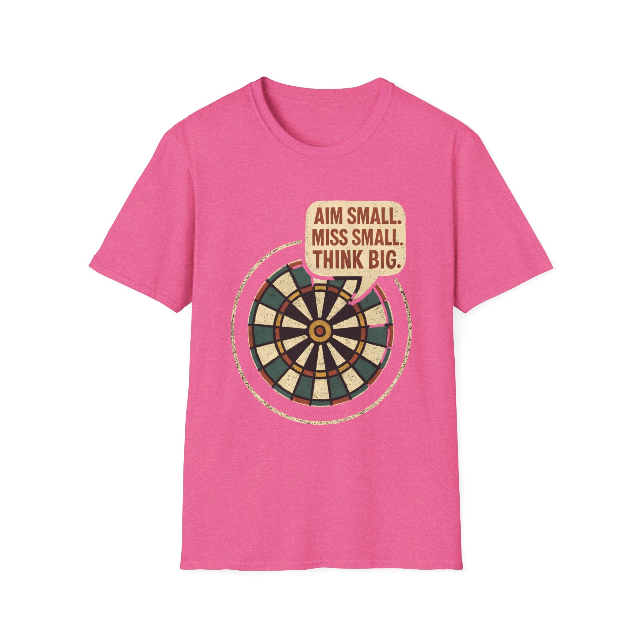 Motivational Dartboard Phrase T-Shirt