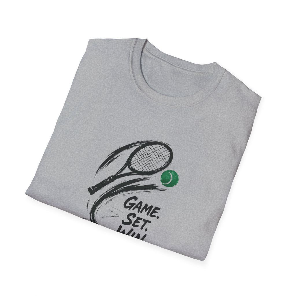Tennis Game Set Win T-Shirt