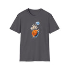 Watercolor basketball scene T-Shirt