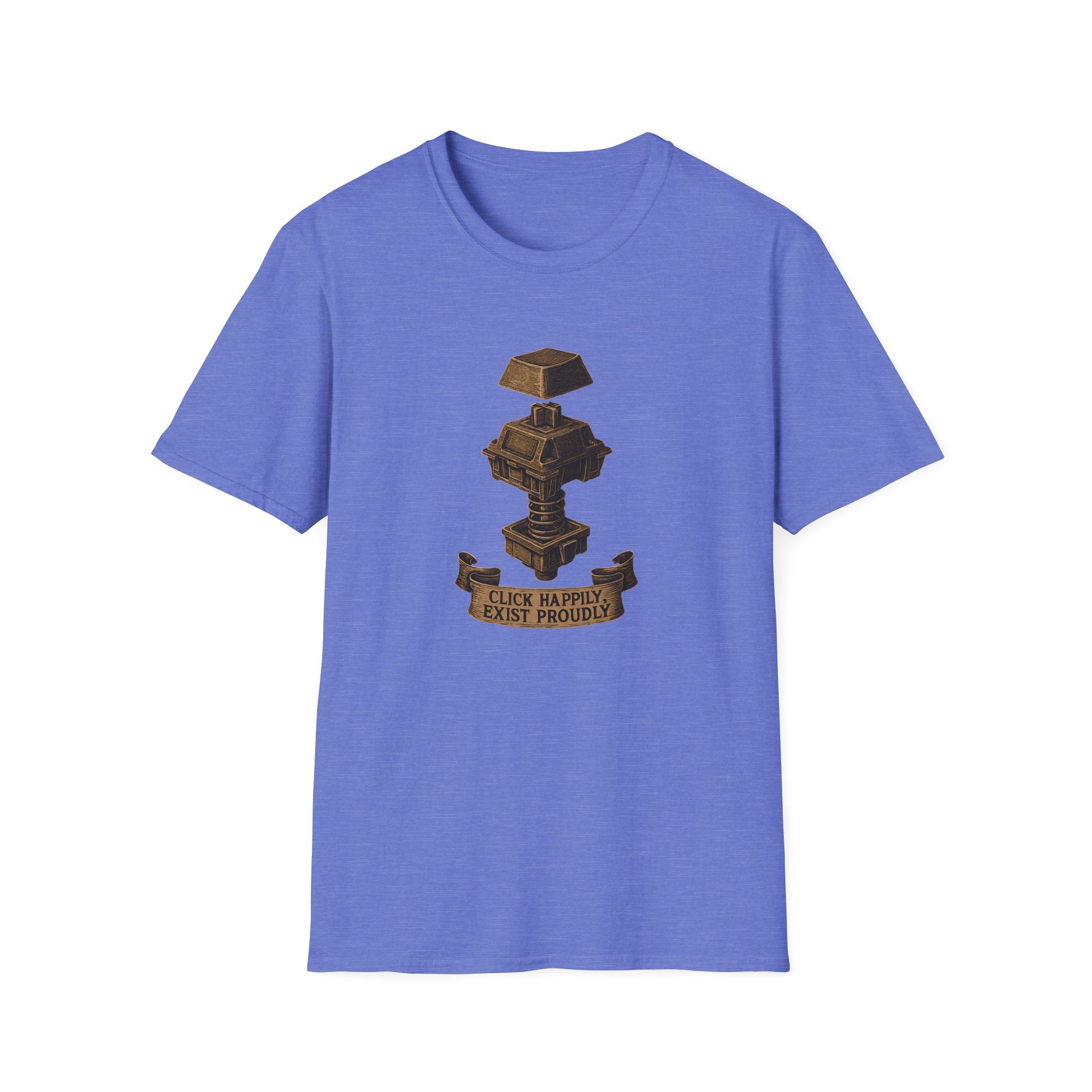 Spring-loaded mechanical sculpture T-Shirt