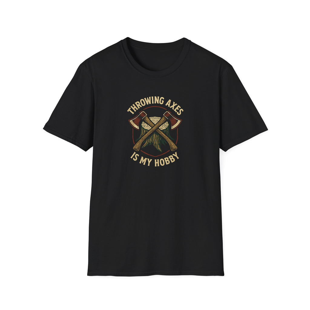 Axes Throwing Hobby T-Shirt
