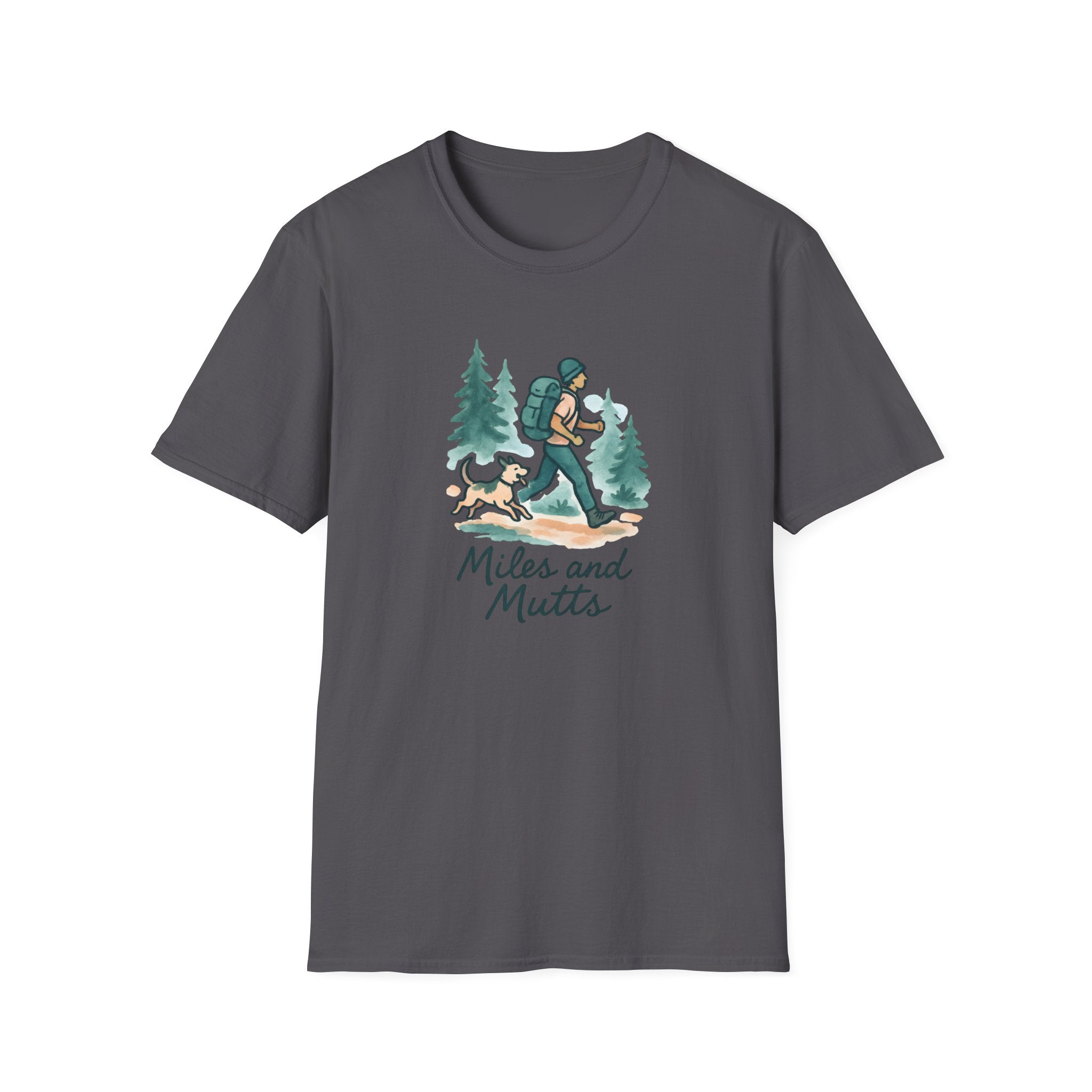 Hiker and Dog Trek T-Shirt