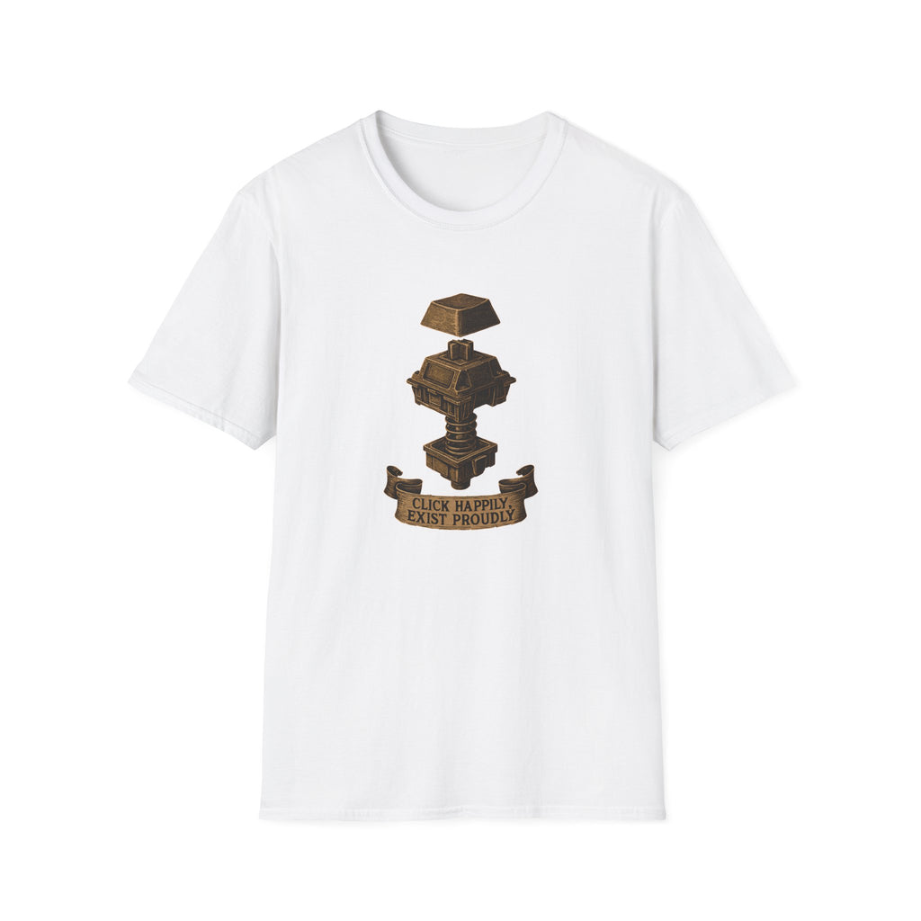 Spring-loaded mechanical sculpture T-Shirt
