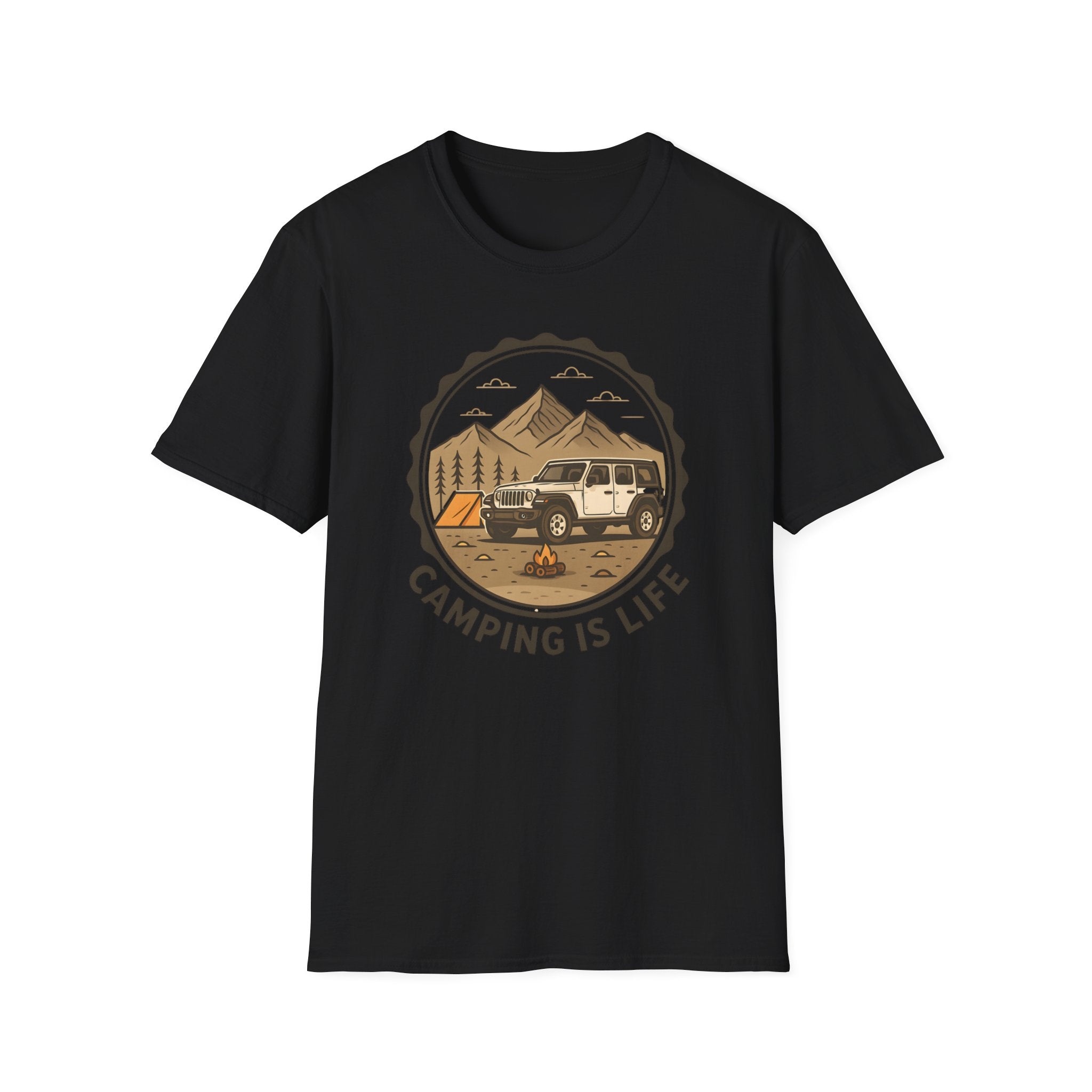 Camping in the Mountains T-Shirt