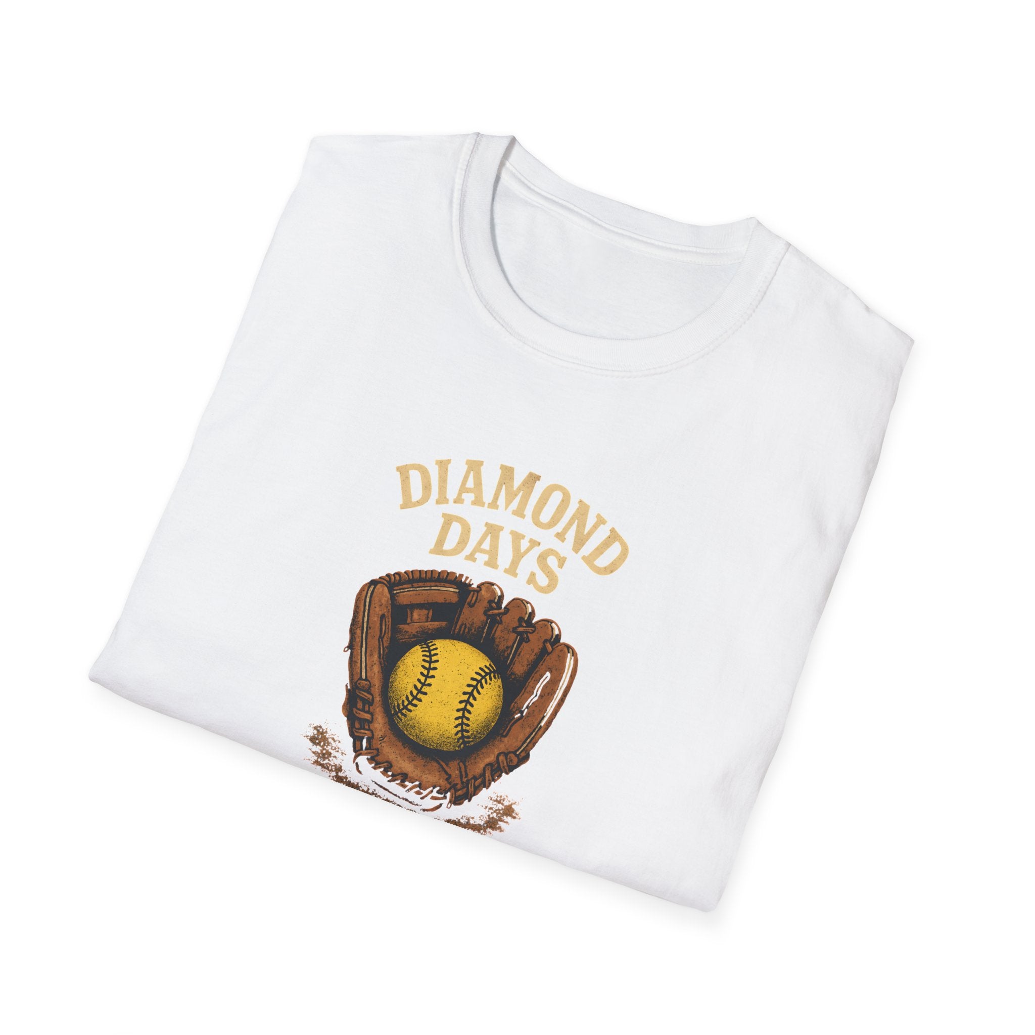 Baseball Glove with Ball T-Shirt