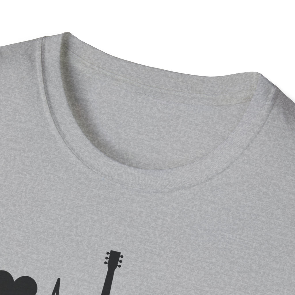 Heartbeat Guitar Music T-Shirt