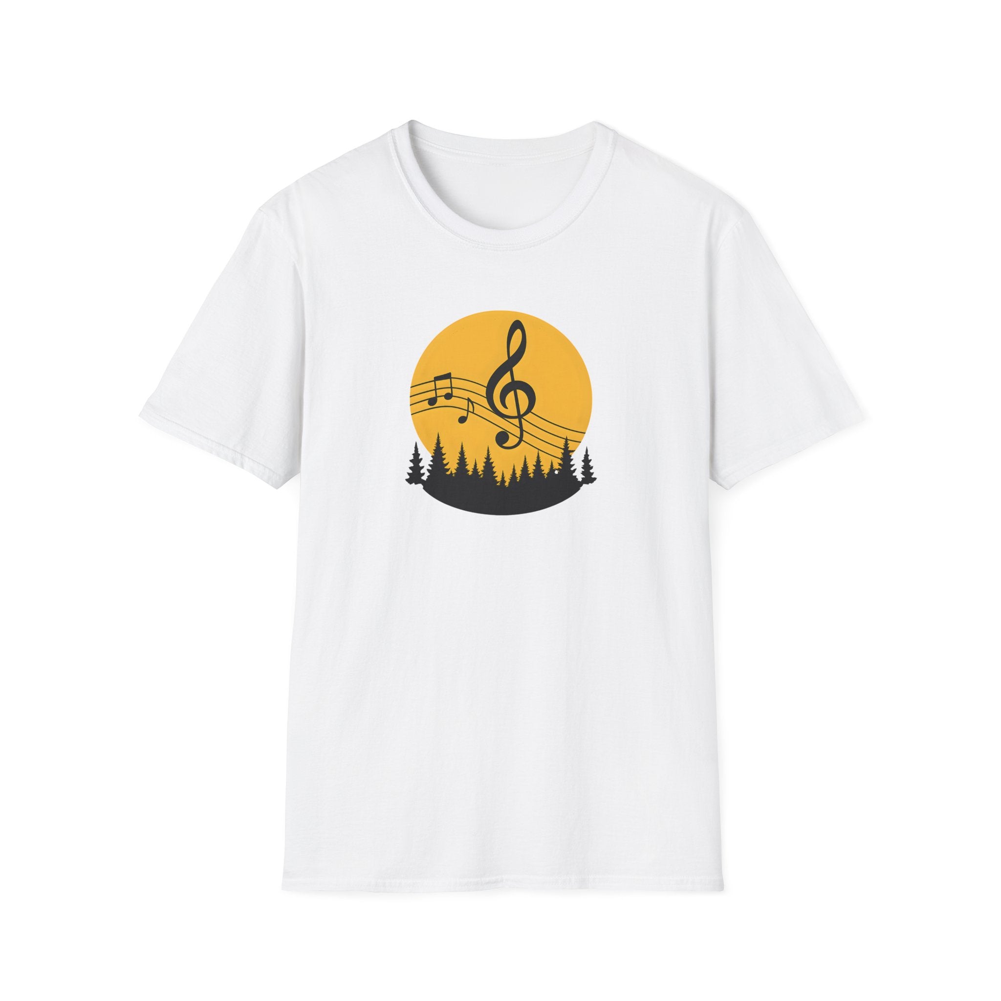 Treble Clef Sunset T-Shirt