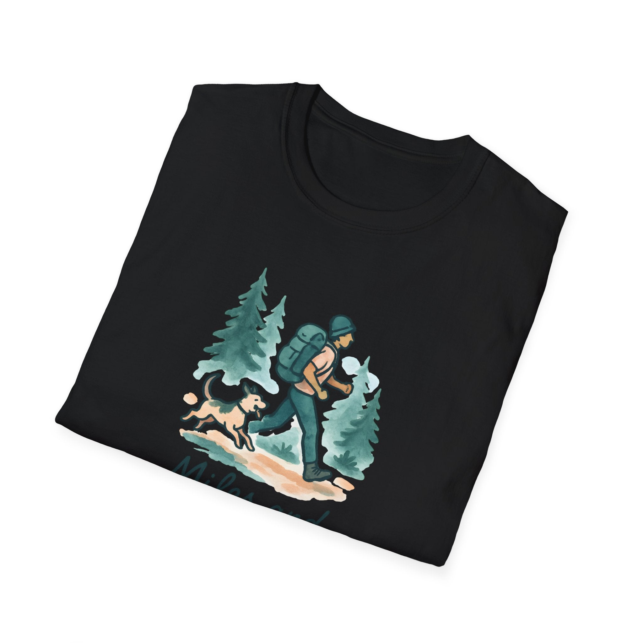 Hiker and Dog Trek T-Shirt