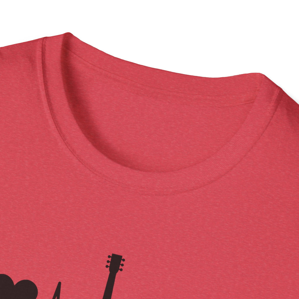 Heartbeat Guitar Music T-Shirt