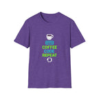Coffee Code Repeat T-Shirt