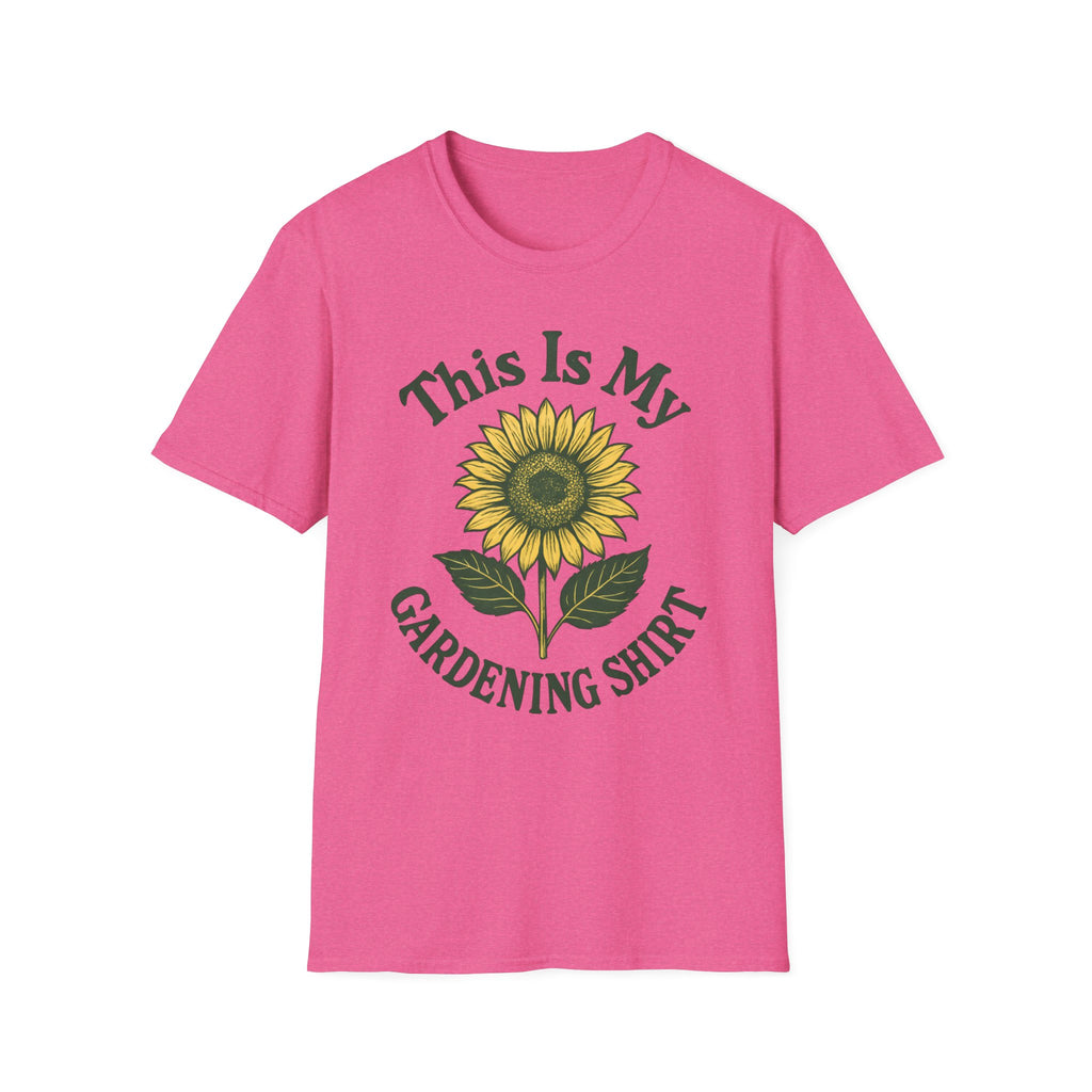 Sunflower Gardening Shirt T-Shirt