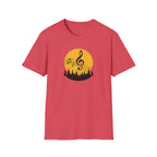 Treble Clef Sunset T-Shirt