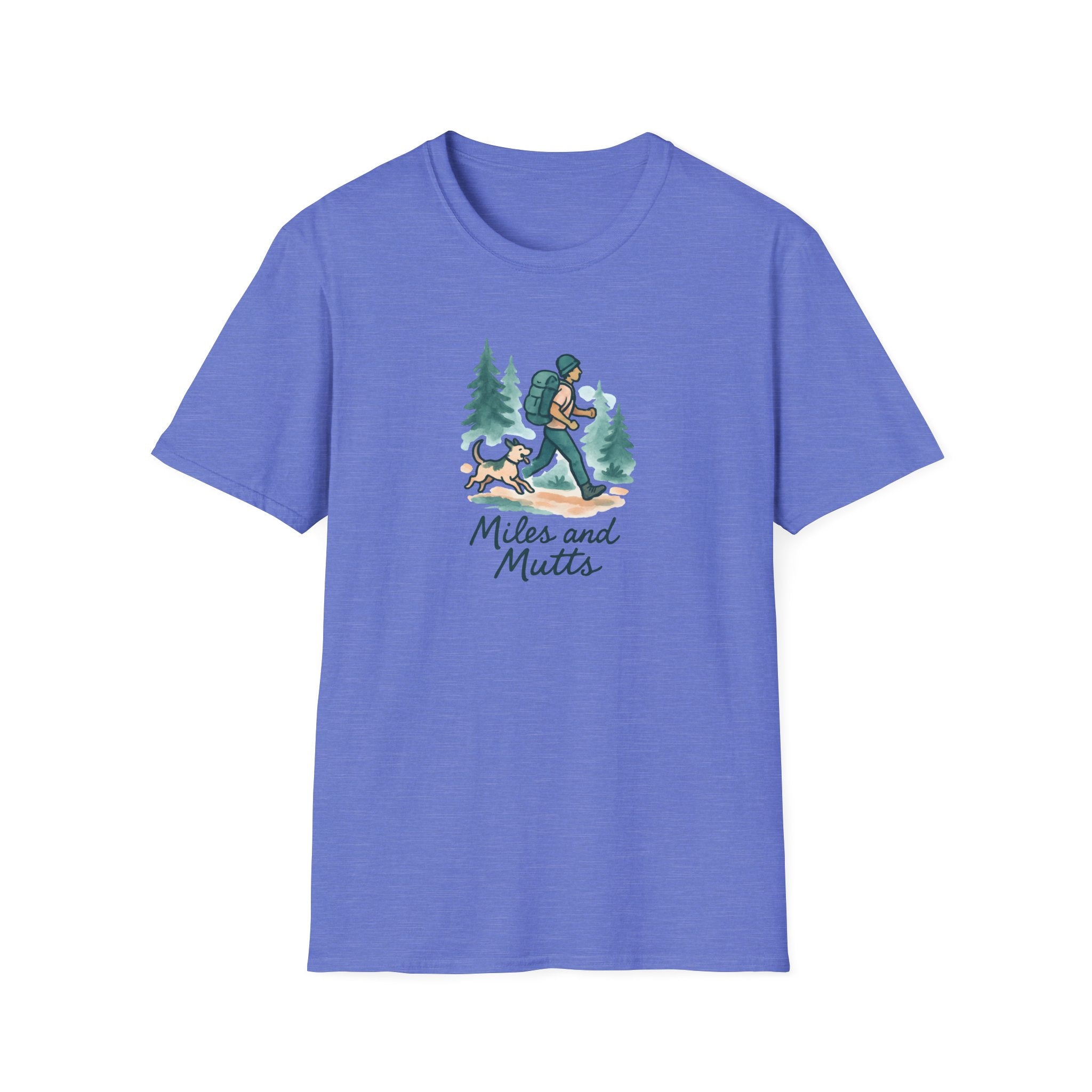 Hiker and Dog Trek T-Shirt