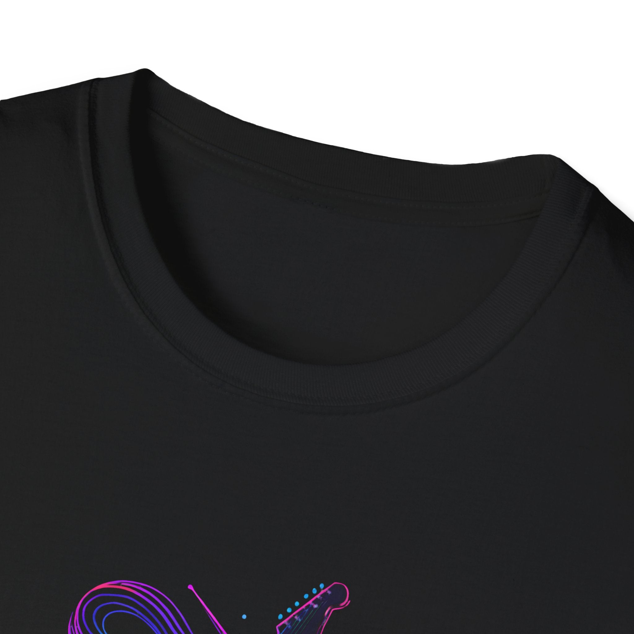 Neon Electric Guitar T-Shirt